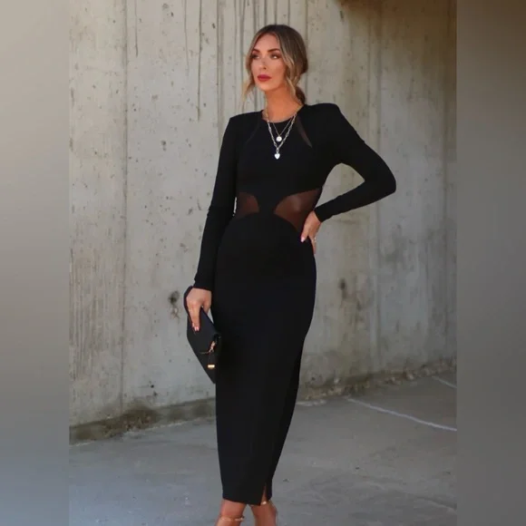 knee length dresses for ladies Melania Maxi Dress